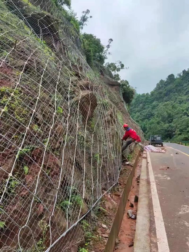 巢湖含山县边坡绿化防护